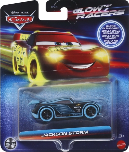 Glowing Racetrack Cars Glow Racers