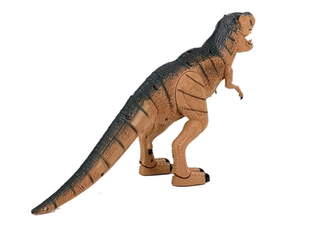 Op afstand bestuurbare Tyrannosaurus Rex met mist