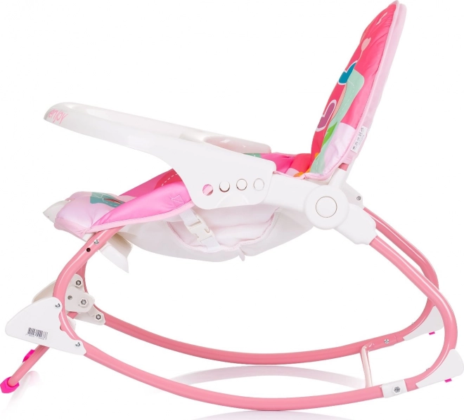 Kinderschommelstoel Enjoy roze