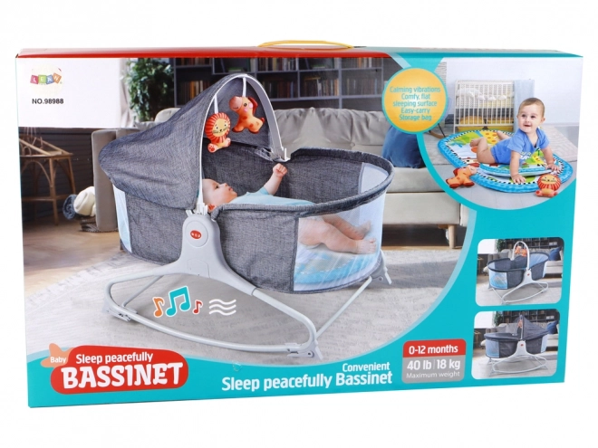 Multifunctional Children's Swing 2in1 Grey