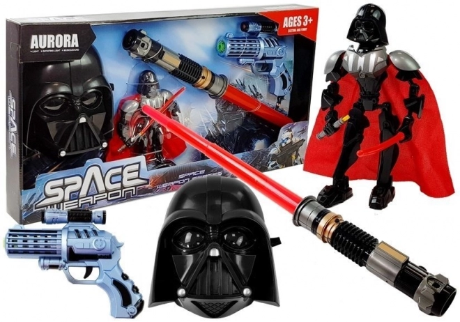 Masque de sabre laser Guerrier de l'espace