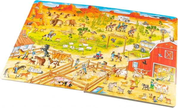 Boerderijen, velden en het leven in de natuur