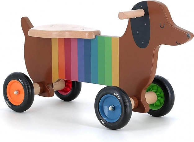 Vilac houten loopfiets Gekleurde Hond