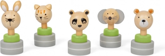 Holzstempel mit Tieren von Bigjigs Toys