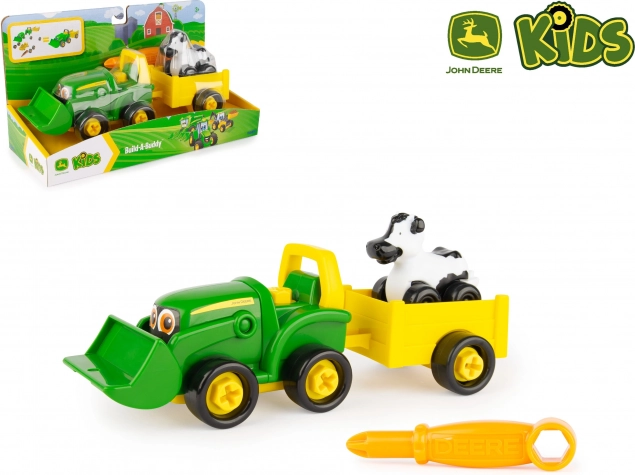 Schroeftractor Bonnie van John Deere voor kinderen