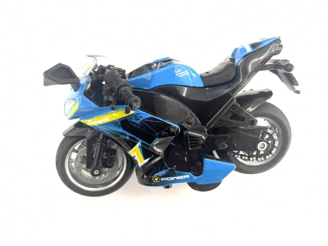 Motorfiets in schaal 1:14
