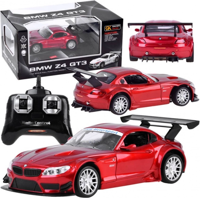 RC car BMW Z4 1:24 with remote control – Red