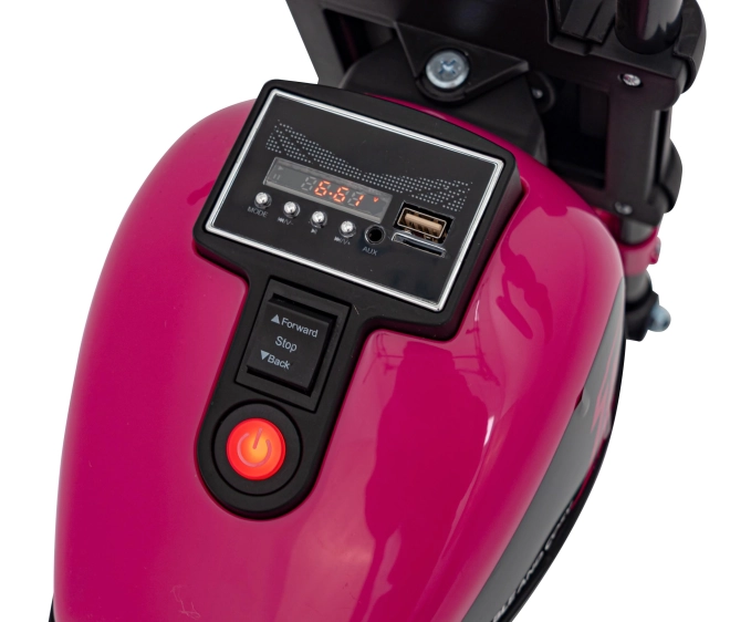 Motorrad Chopper FASTER – Rosa