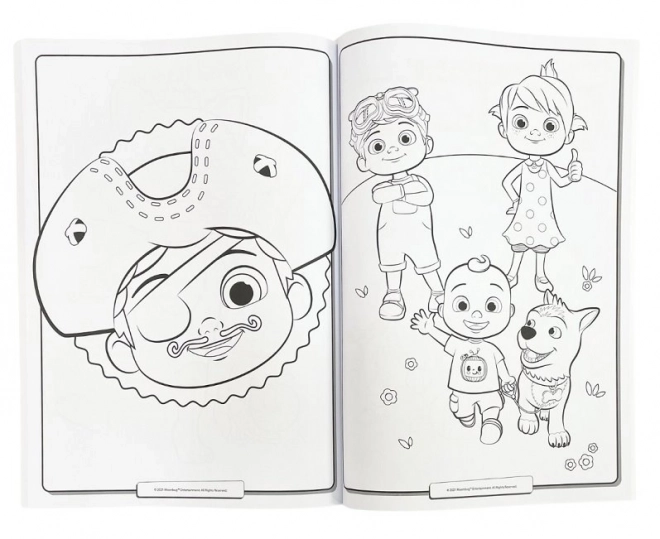 Jumbo kleurboek Cocomelon