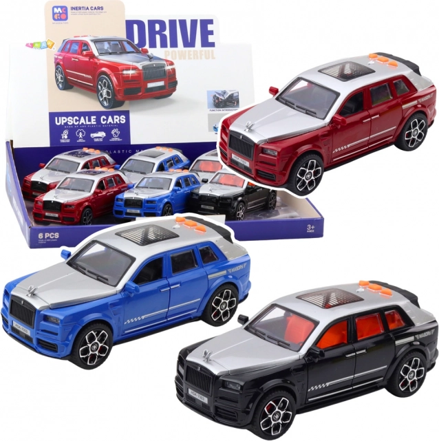Interactieve auto met aandrijving, licht en geluid