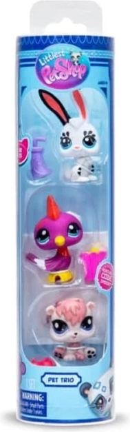 Littlest Pet Shop trio d’animaux en tube – série 2