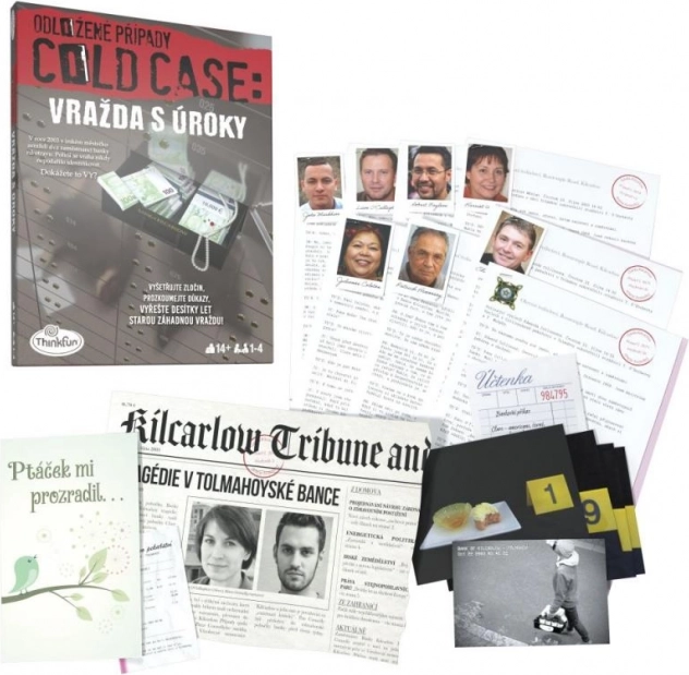 ThinkFun Cold Case: Mord mit Zinsen