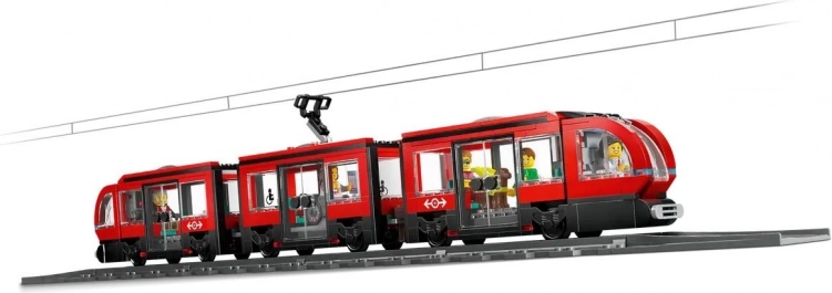 Realistische tram met tweerichtingsbesturing