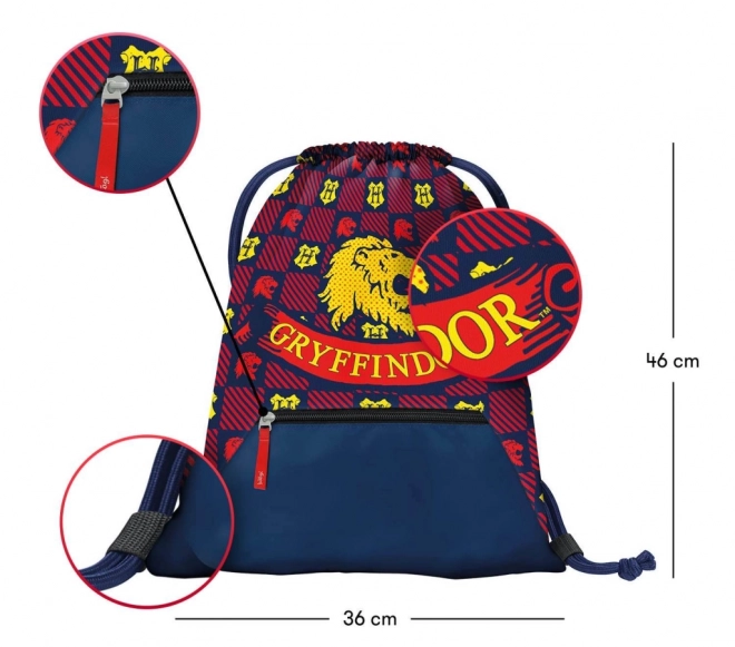 Beutel mit Tasche Harry Potter Gryffindor