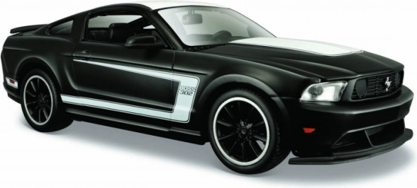 Composietmodel FORD MUSTANG BOSS 302 zwart 1:24