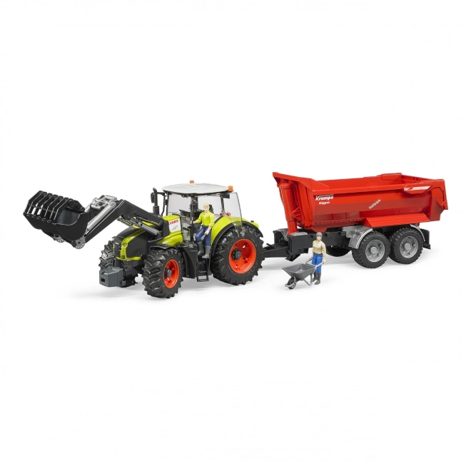 Bruder Traktor CLAAS Axion 950 mit Frontlader
