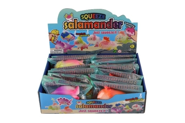 Antistress siliconen salamander voor kinderen en volwassenen