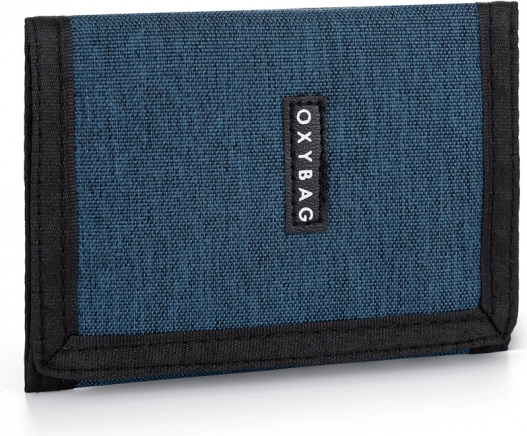 Portefeuille Oxy Unicolor bleu