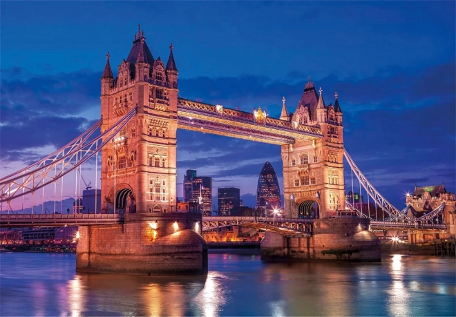 Puzzle 1000 pieces - Tower Bridge at night