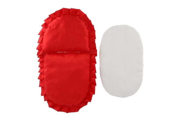 Dekbedje met kussentje en dekbed voor poppen