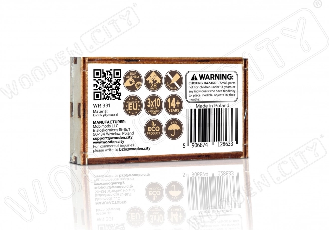 Houten 3D-puzzel mini scheepsset