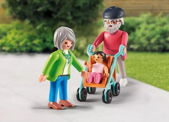 PLAYMOBIL Figures My Life Grandparents with Grandchild