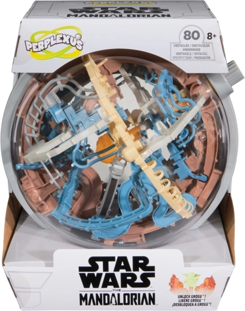 Perplexus Star Wars Mandalorian 3D puzzel – bol op voetstuk