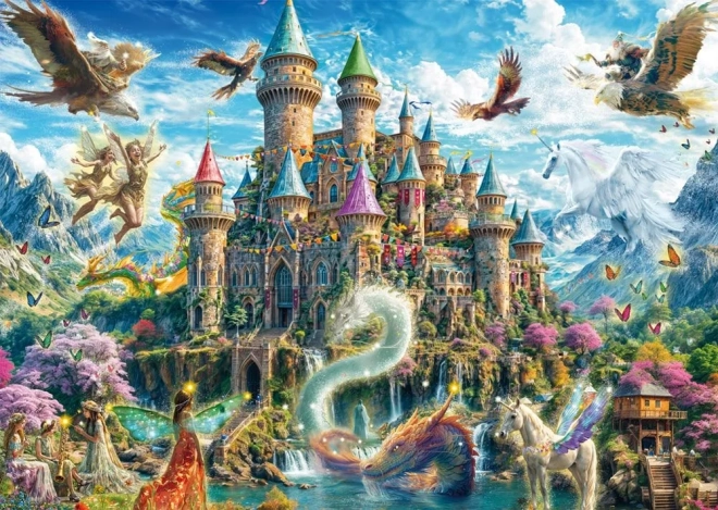 Puzzle Château féerique 1000 pièces