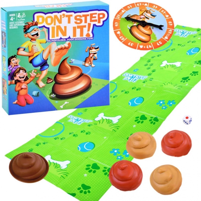 Jeu familial drôle Ne marche pas dedans !