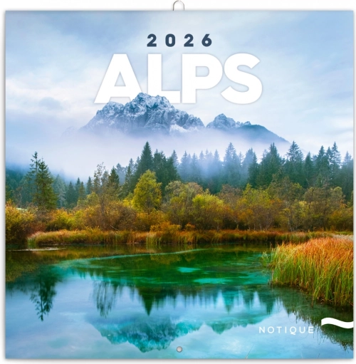 Notitiekalender Alpen 2026