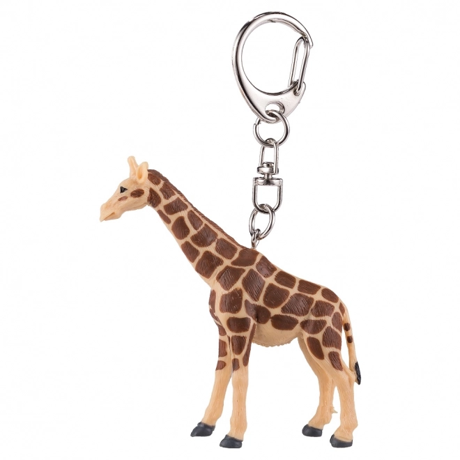 Sleutelhanger met giraffenfiguur