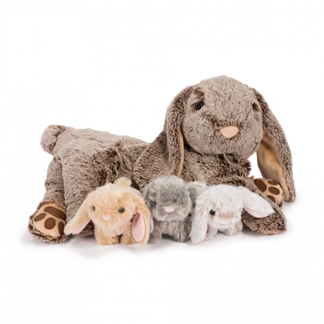 Knusse Noxxiez FP503 Konijntjes met moeder - pluchen speelgoed