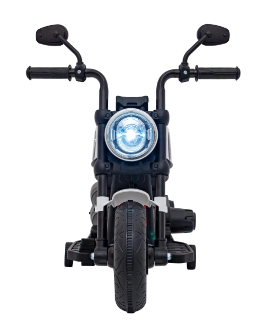 Motorrad Chopper FASTER – Weiß