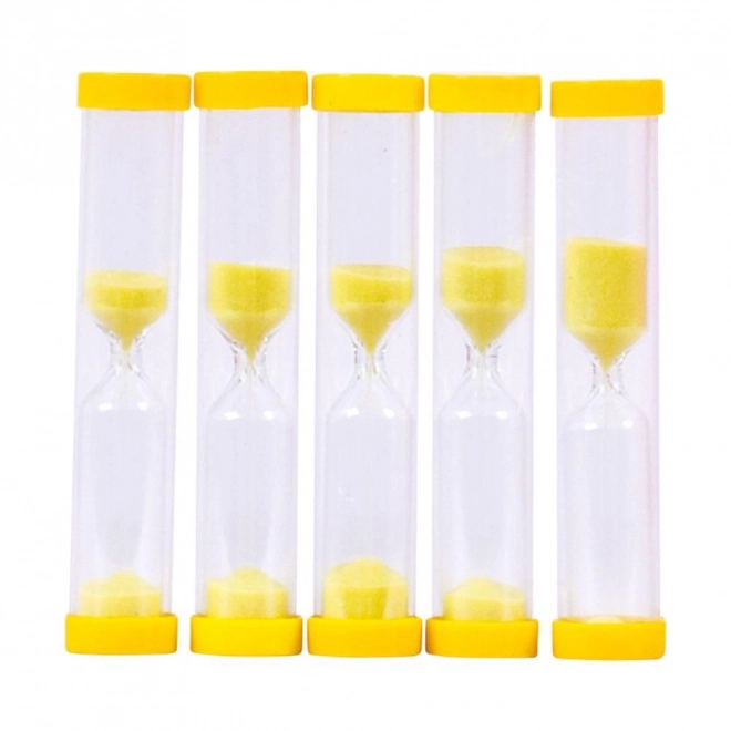 Bigjigs Toys Sabliers de 3 minutes 1 pièce jaune