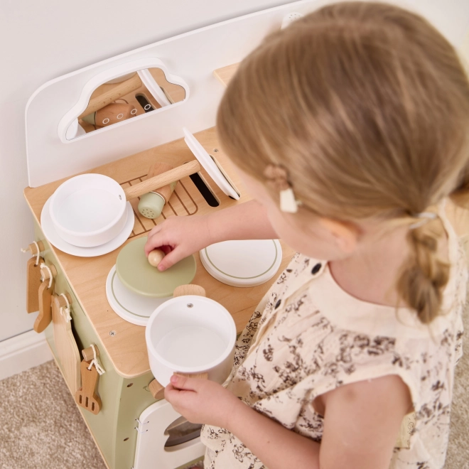 Wooden Kitchen Playset