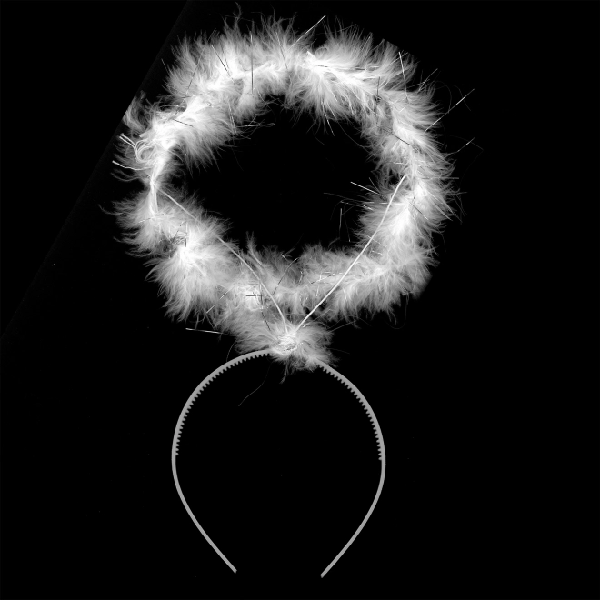 Stirnband mit Engelsheiligenschein