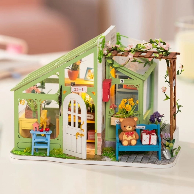 Lentebloemen - Doe-het-zelf Miniatuur Poppenhuis