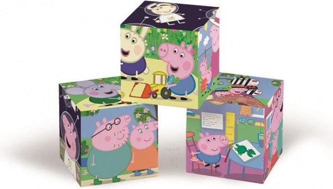 CLEMENTONI Afbeeldingsblokken Peppa Big, 6 blokken