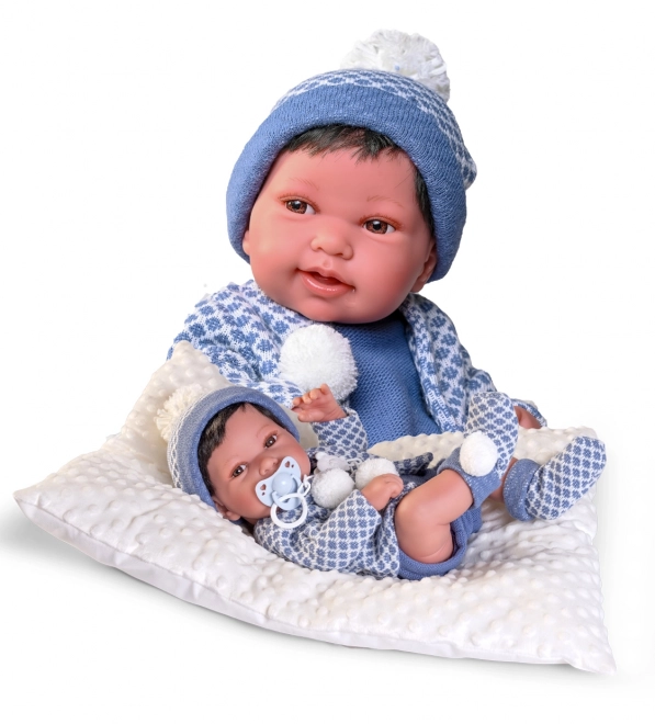 Antonio Juan - realistische baby pop met volledig vinyl lichaam 42 cm