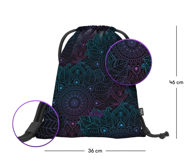 BAAGL 3 SET Kubieke Zen: rugzak, etui en zak