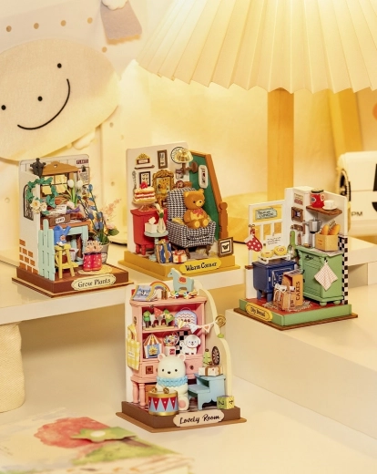 Charming mini garden as decor