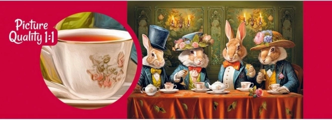 Rabbit Tea Party Puzzle 500 Pieces