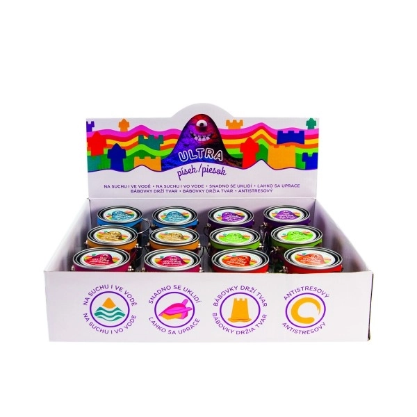 Ultra zand 120g, 6 kleuren