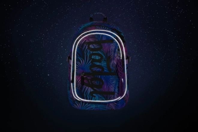 BAAGL 3 SET Core Palm: backpack, pencil case, drawstring bag