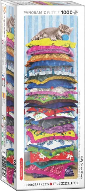 Eurographics verticale puzzel Kattenprinses op de erwt 1000 stukjes