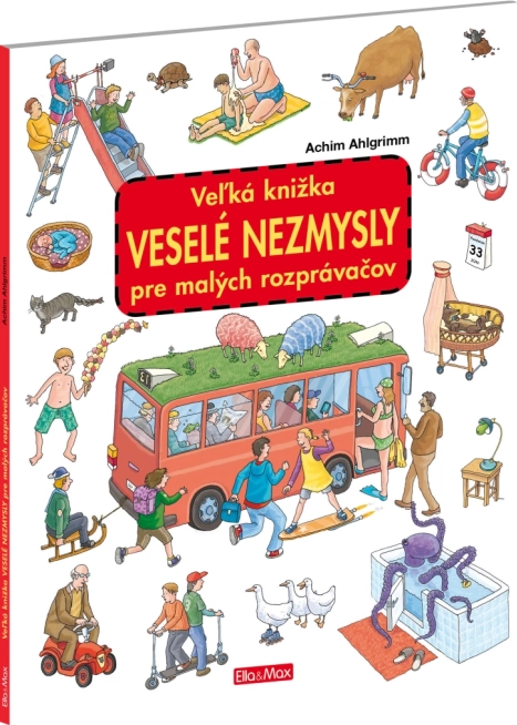 Groot boek Vrolijke onzin voor kleine vertellers