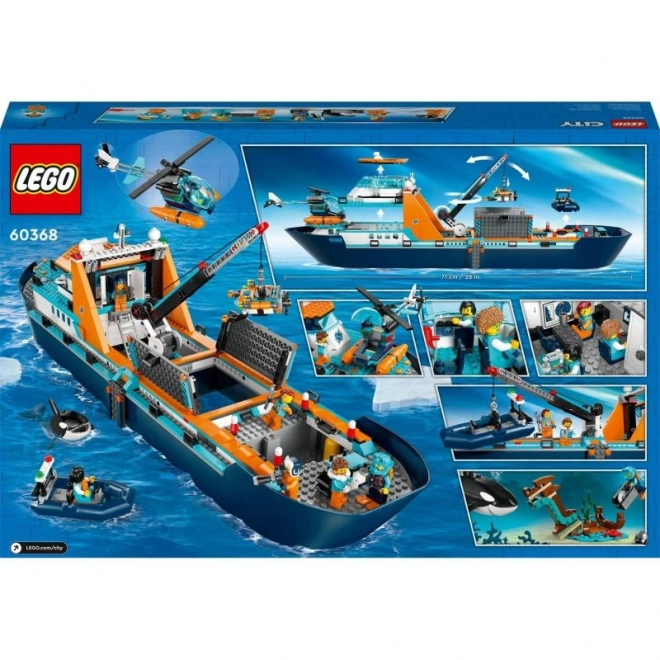 LEGO City schip van Arctische onderzoekers