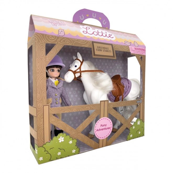 Lottie Pop Rijder met Paard