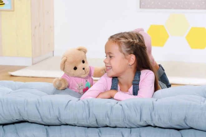 Teddybeer BABY born, roze kleding