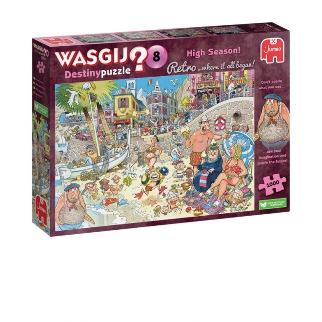 Puzzel 1000 stukjes Wasgij Vakantieseizoen